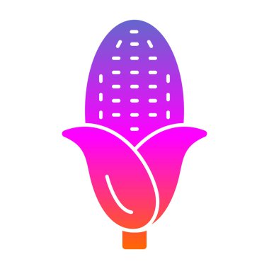 Pembe ve mavi renk simgesinin vektör çizimi