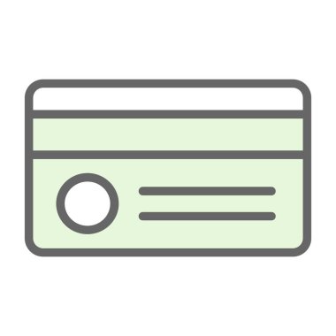 Kredi kartı vektör illüstrasyonu 