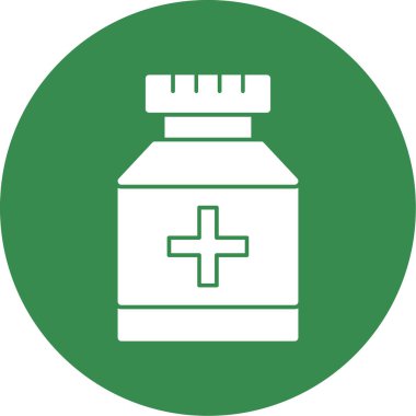 şişe simgesi vektör illüstrasyonu