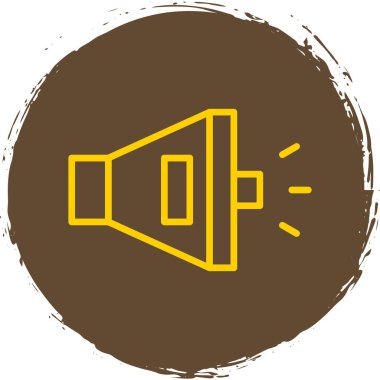 hoparlör vektör illüstrasyonu