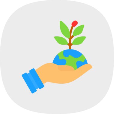 Çevre koruma simgesi vektörü