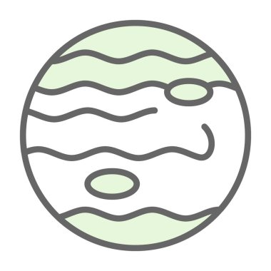 Modern simgenin vektör illüstrasyonu