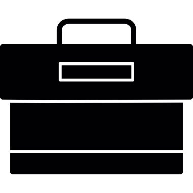 Çanta. Web simgesi basit tasarım