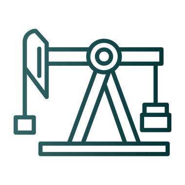 Modern simgenin vektör illüstrasyonu