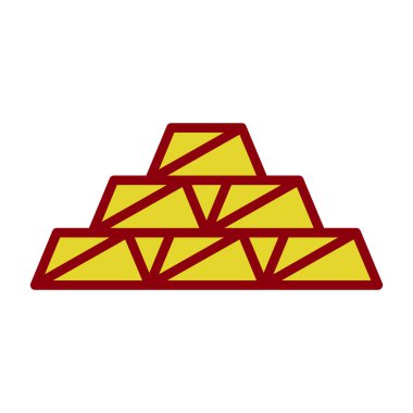 piramit piramit simgesi piramidi, düz biçimli