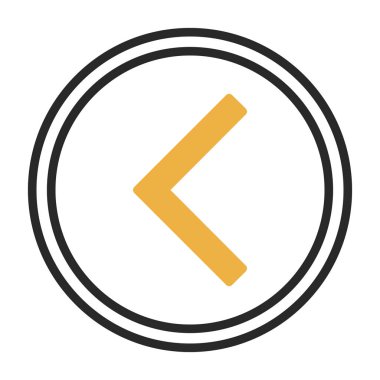 ok aşağı simge, satır tasarımı.