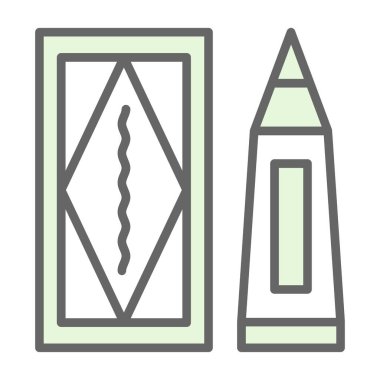 Süper Yapıştırıcı Ağ simgesi, vektör illüstrasyonu