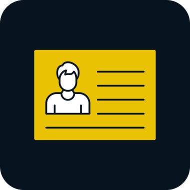 Bir tablet simgesinin vektör illüstrasyonu