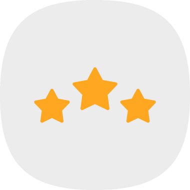 derecelendirme yıldız vektör simgeleri