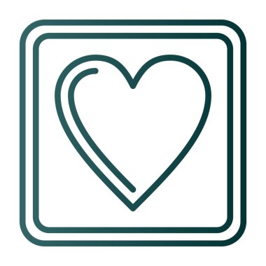  kalp simgesi, vektör illüstrasyonu, tasarım ögesi