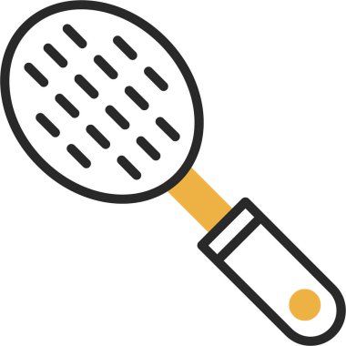 Slotted Spoon web simgesi basit tasarım 