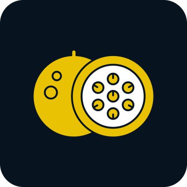 Çizgi film Passionfruit 'in vektör çizimi