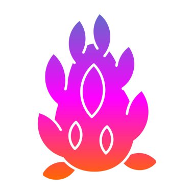 Alev ikonu vektörünü ateşle. İnce çizgi işareti. izole edilmiş sınır sembolü çizimi