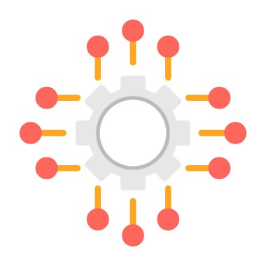 covid 19 virüs salgın ikonu, düz tasarım biçimi