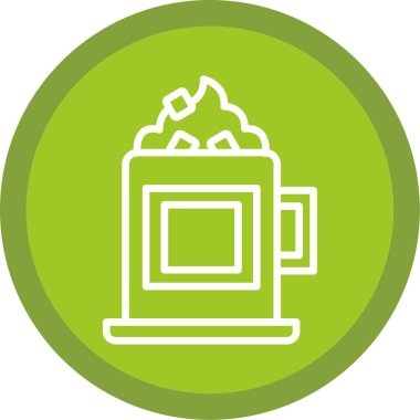 Modern b 'nin vektör illüstrasyonu eksik simgesi