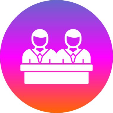 İnsan simgesinin vektör illüstrasyonu