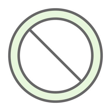 Sigara içme simgesi vektör illüstrasyonu yok