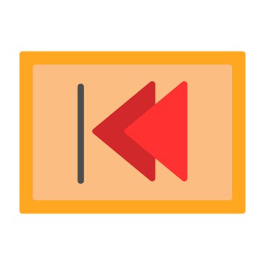 Geri dön, oku geri götür, sol vektör simgesi. Geriye, önceki düğme 