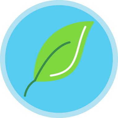 Yaprak vektör simgesi