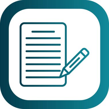 Not Defteri Simgesinin Vektör illüstrasyonu