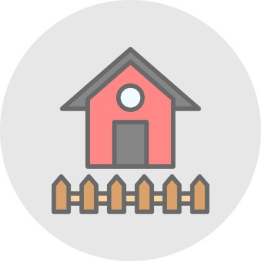 ev simgesi vektör illüstrasyonu