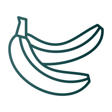 muz ikonu. vektör çizimi tasarımı 