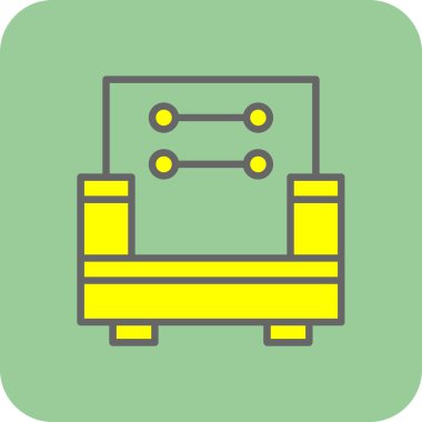 seo modern simgesinin vektör illüstrasyonu