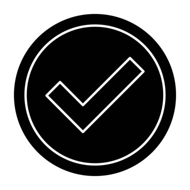 İşaretleme simgesinin vektör illüstrasyonu 