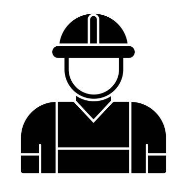 Miğfer vektör illüstrasyonlu mimar. 