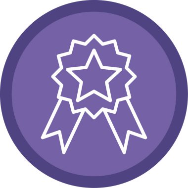 Ödül. Web simgesi basit illüstrasyon