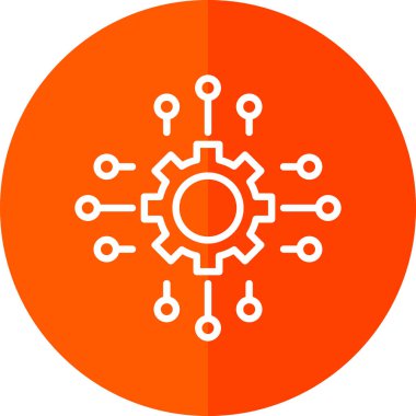 seo modern simgesinin vektör illüstrasyonu