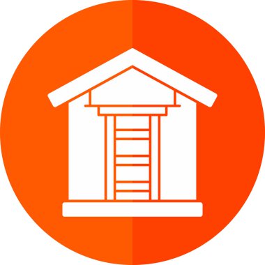 Yapı simgesinin vektör illüstrasyonu