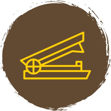 Stapler web simgesi, vektör illüstrasyonu 