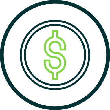 para düz yuvarlak kabartma simgesi