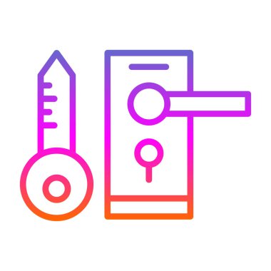 sıcaklık simgesi, vektör illüstrasyonu