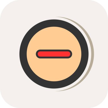 Modern simgenin vektör illüstrasyonu