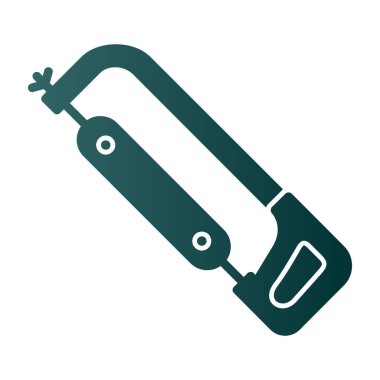 Demir Testere aracı vektör illüstrasyonu