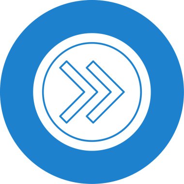 Ok. Web simgesi basit illüstrasyon