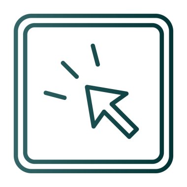 Seo İmleç simgesinin vektör illüstrasyonu