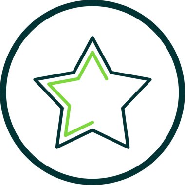 düz yıldız resim tasarımı