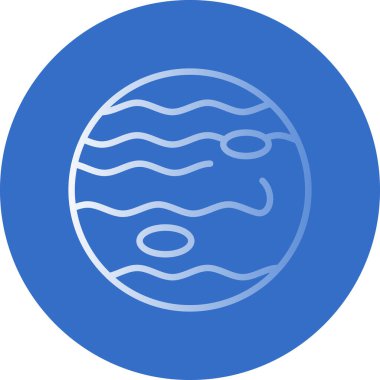 Gezegen simge vektör çizim