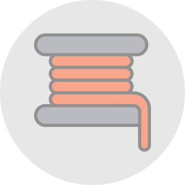 Modern bir simgenin vektör illüstrasyonu