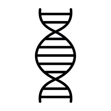 dna. Web simgesi basit illüstrasyon 