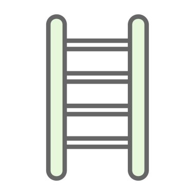 Ahşap merdivenvektör illüstrasyon