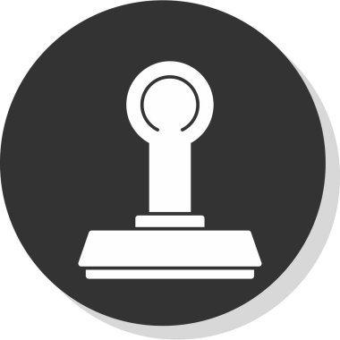 Damga web simge vektör çizim