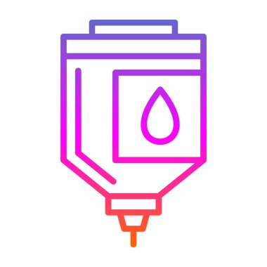 Bırak. Web simgesi basit illüstrasyon