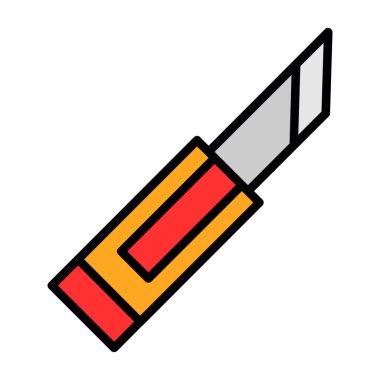 ilustración vectorial del lápiz de dibujo animado