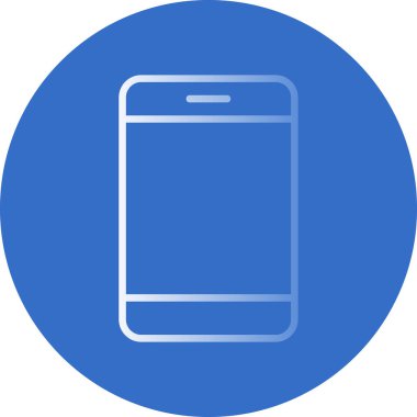 Akıllı telefon simgesinin vektör illüstrasyonu 