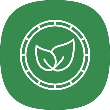 Gmo serbest. Web simgesi basit illüstrasyon 