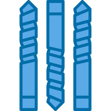 iki bayrak simgesi vektör illüstrasyon tasarımı